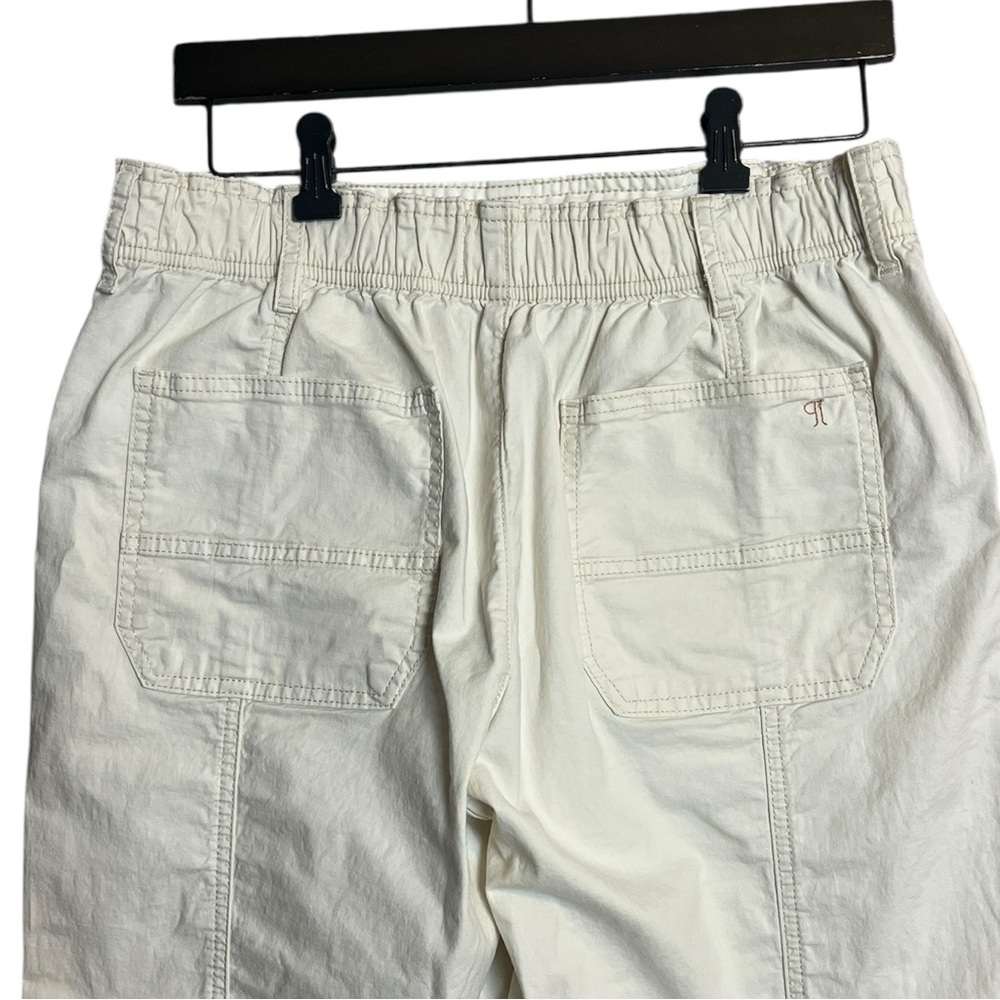 Anthropologie White Utility Cargo Pants - Picture 8 of 12